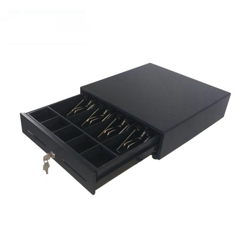 Counter Cash Drawer With Detachable RJ12 24V Stainless Front
