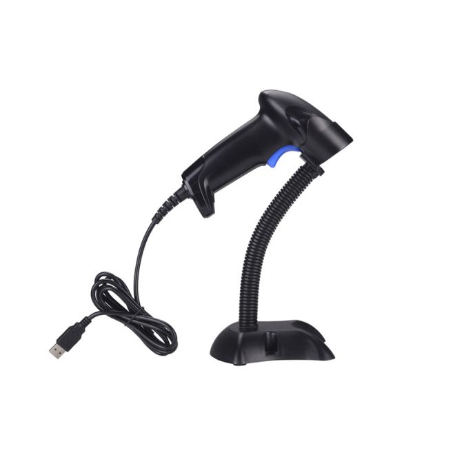 USB barcode scanner with stand 2