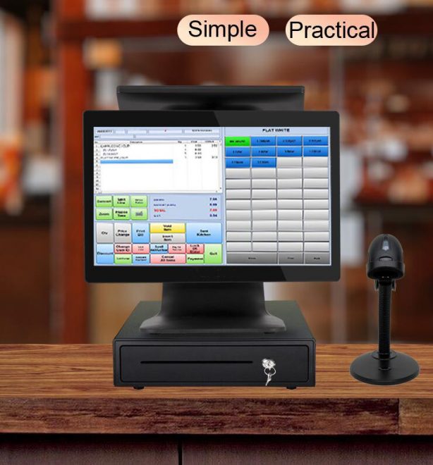 pos machine with cash drawer
